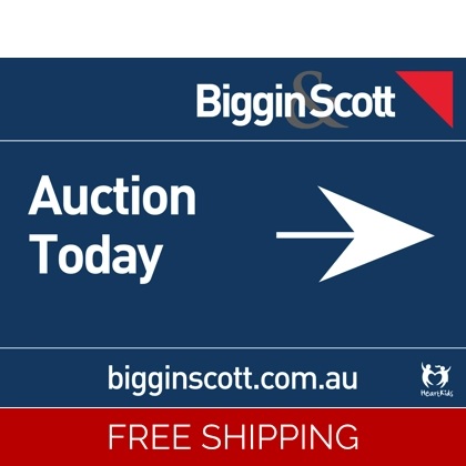Biggin & Scott Auction Today 60x45 cm Sticker Set